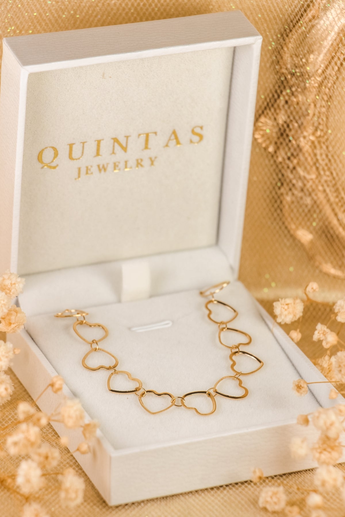 Mia Heart Chain Bracelet
