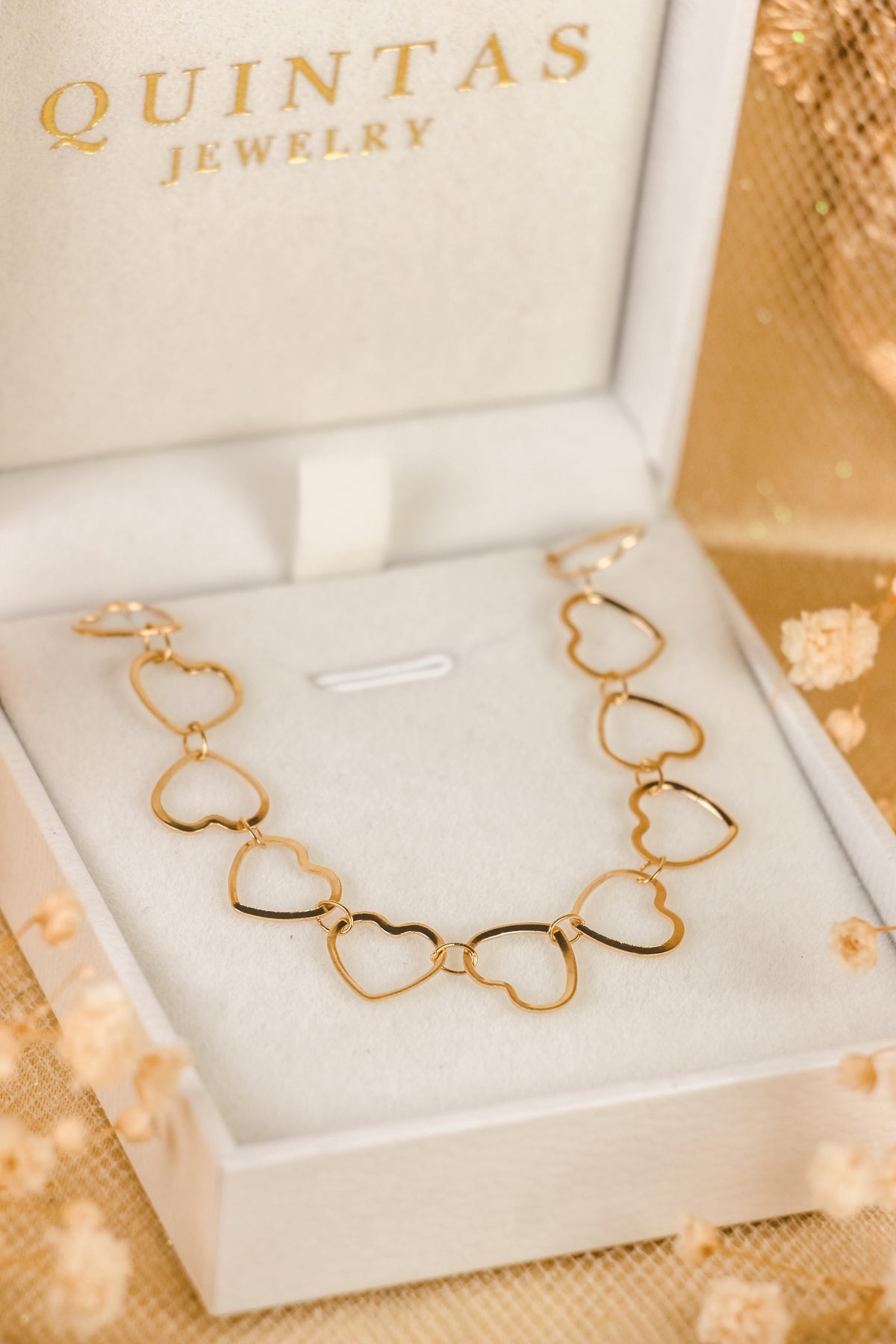 Mia Heart Chain Bracelet