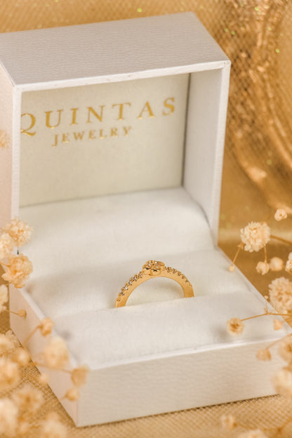Fleur Clover Ring (Adjustable)