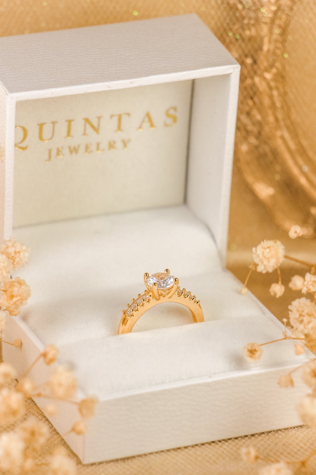 Daphne Diamond Ring (Adjustable)
