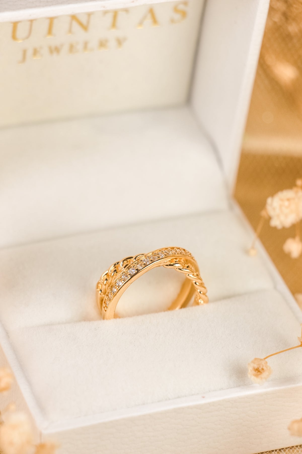 Celeste Weave Ring (Adjustable)