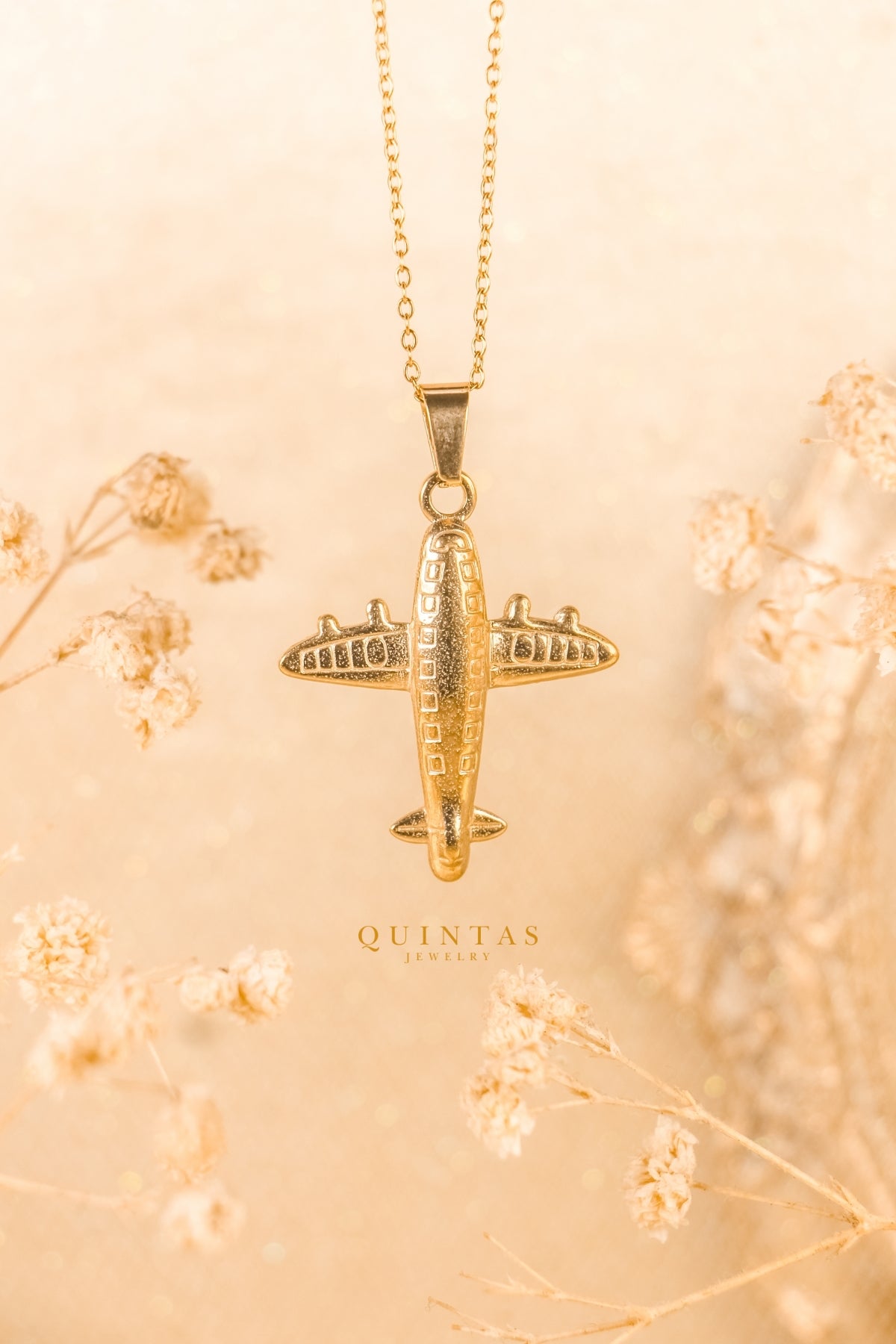 Big Plane Necklace