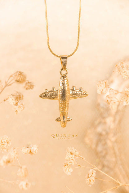 Big Plane Necklace