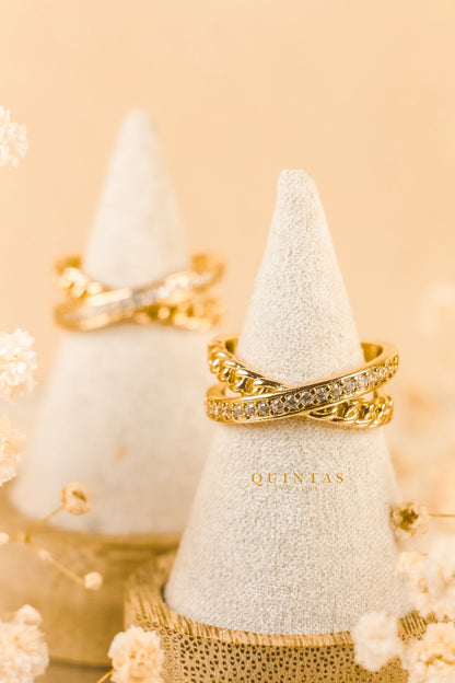 Celeste Weave Ring (Adjustable)