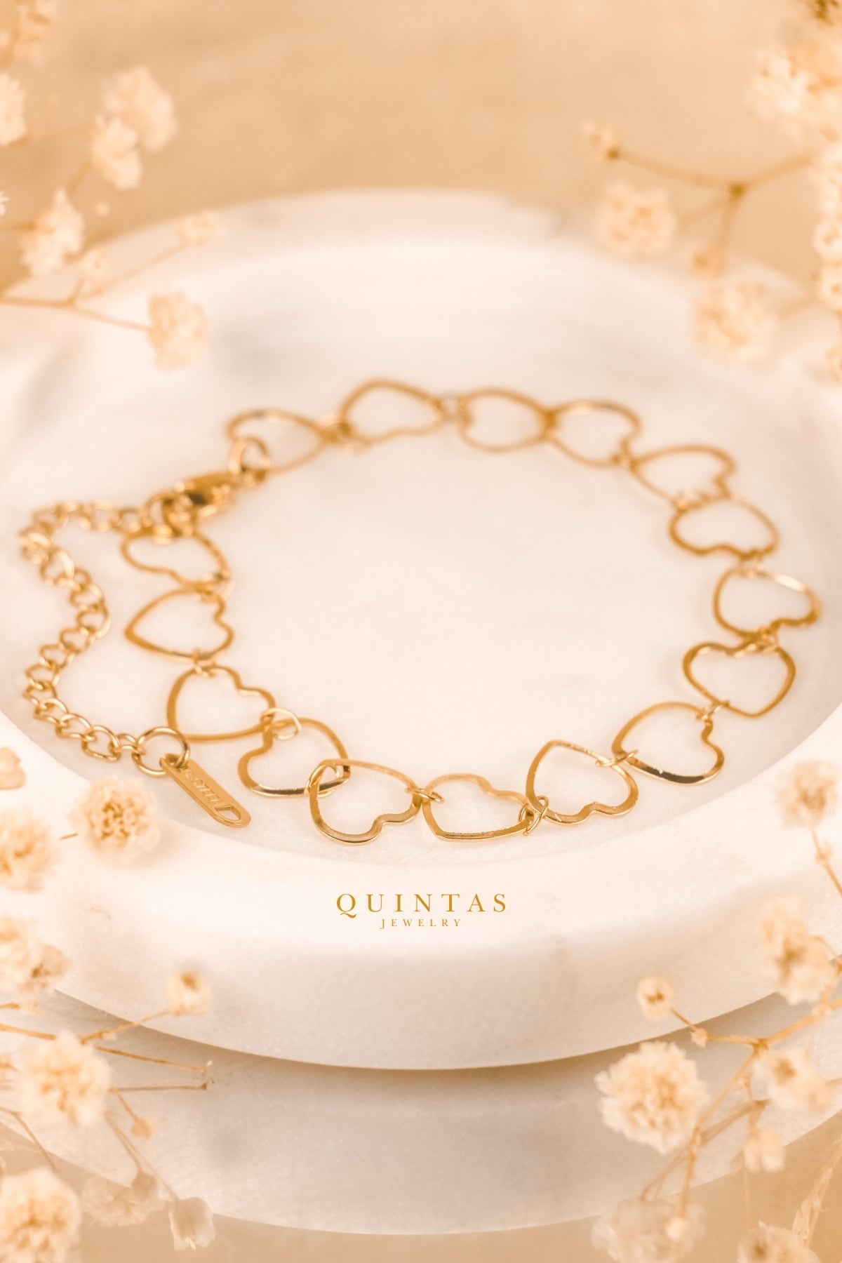 Mia Heart Chain Bracelet