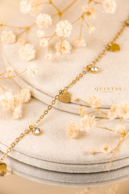 Agatha Hearts and Diamonds Bracelet