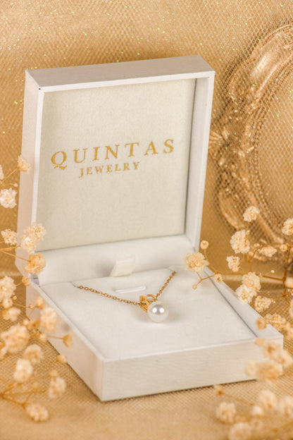 Lustra Pearl Drop Necklace