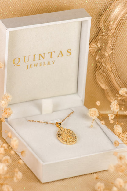 Maria Medallion Necklace