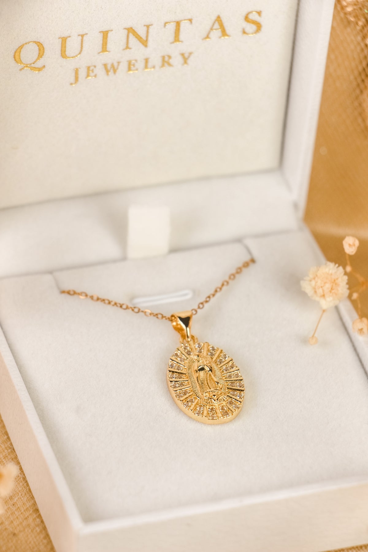 Maria Medallion Necklace