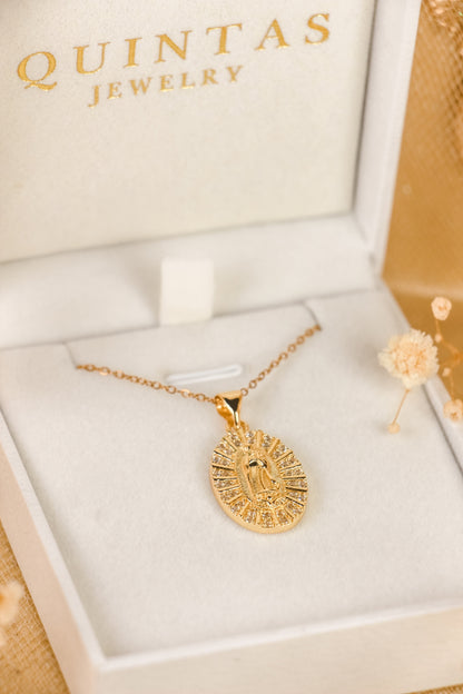 Maria Medallion Necklace