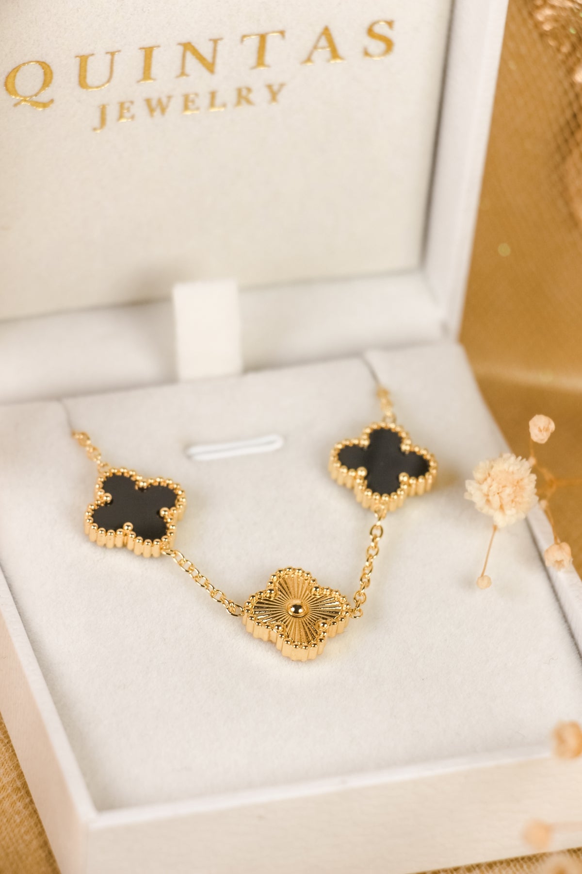 Eclipse Clover Bracelet
