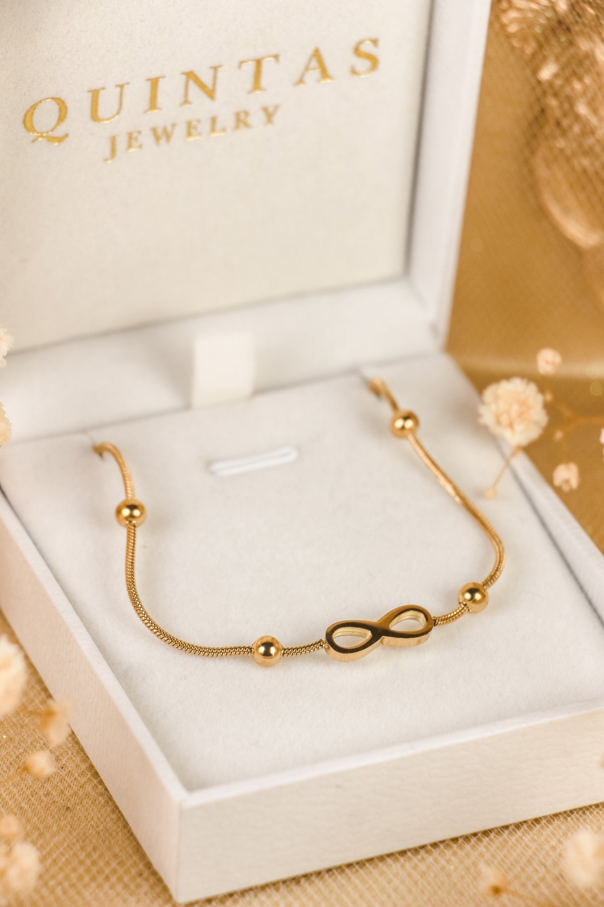 Infinity Bead Bracelet