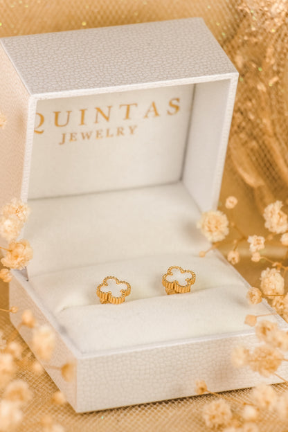 Clover Leaf Stud Earrings