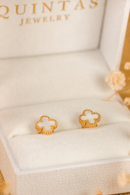 Clover Leaf Stud Earrings