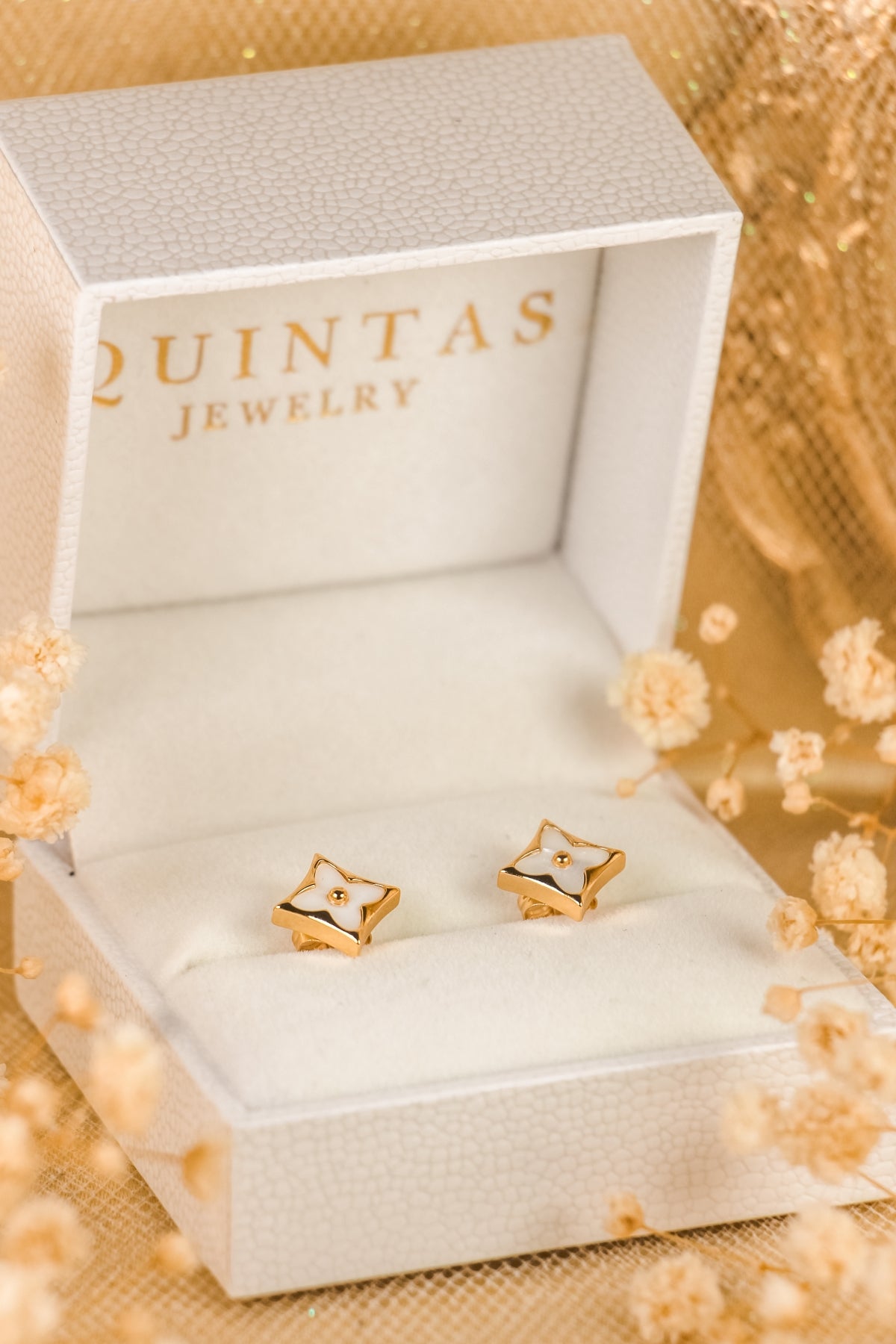 Marielle Clover Stud Earrings