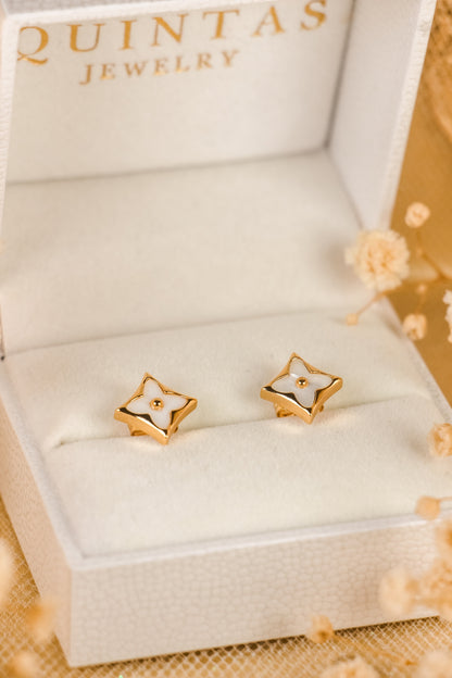 Marielle Clover Stud Earrings