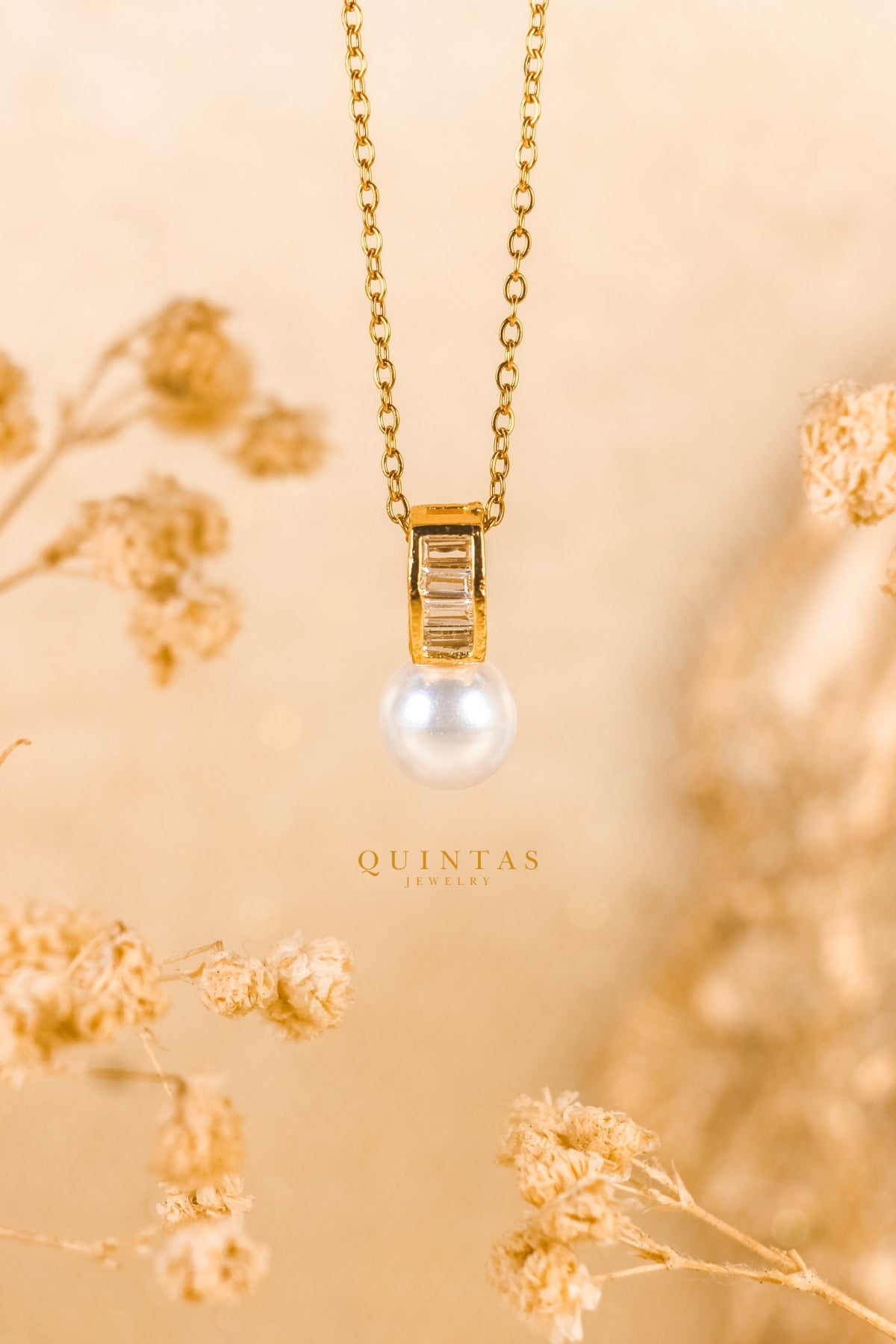 Lustra Pearl Drop Necklace