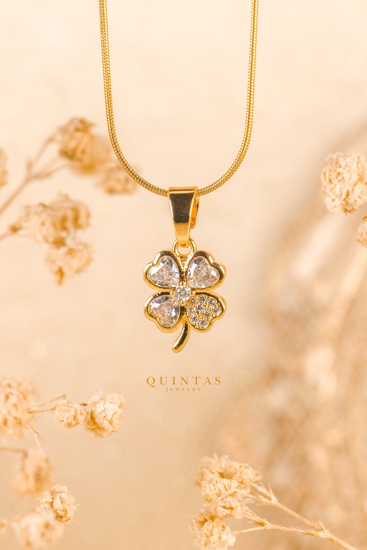 Clover Petal Necklace