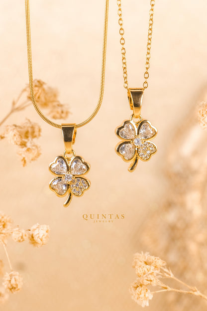 Clover Petal Necklace