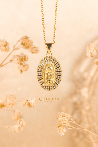 Maria Medallion Necklace