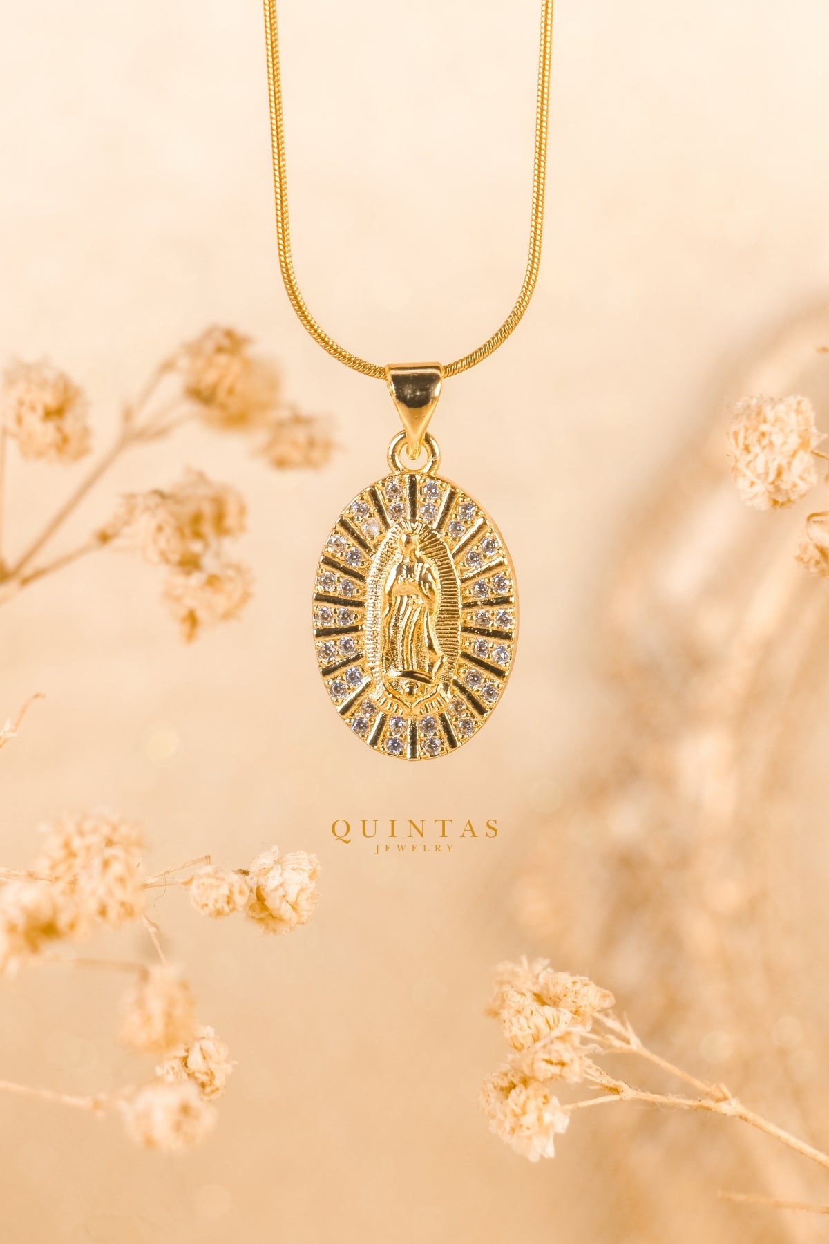 Maria Medallion Necklace