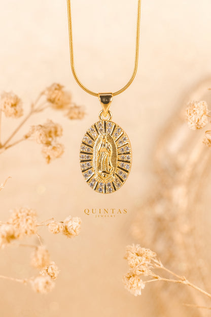 Maria Medallion Necklace