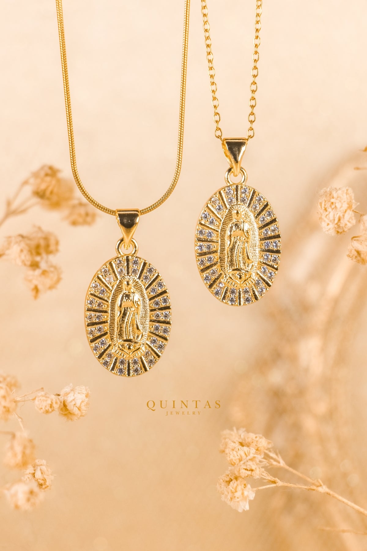 Maria Medallion Necklace