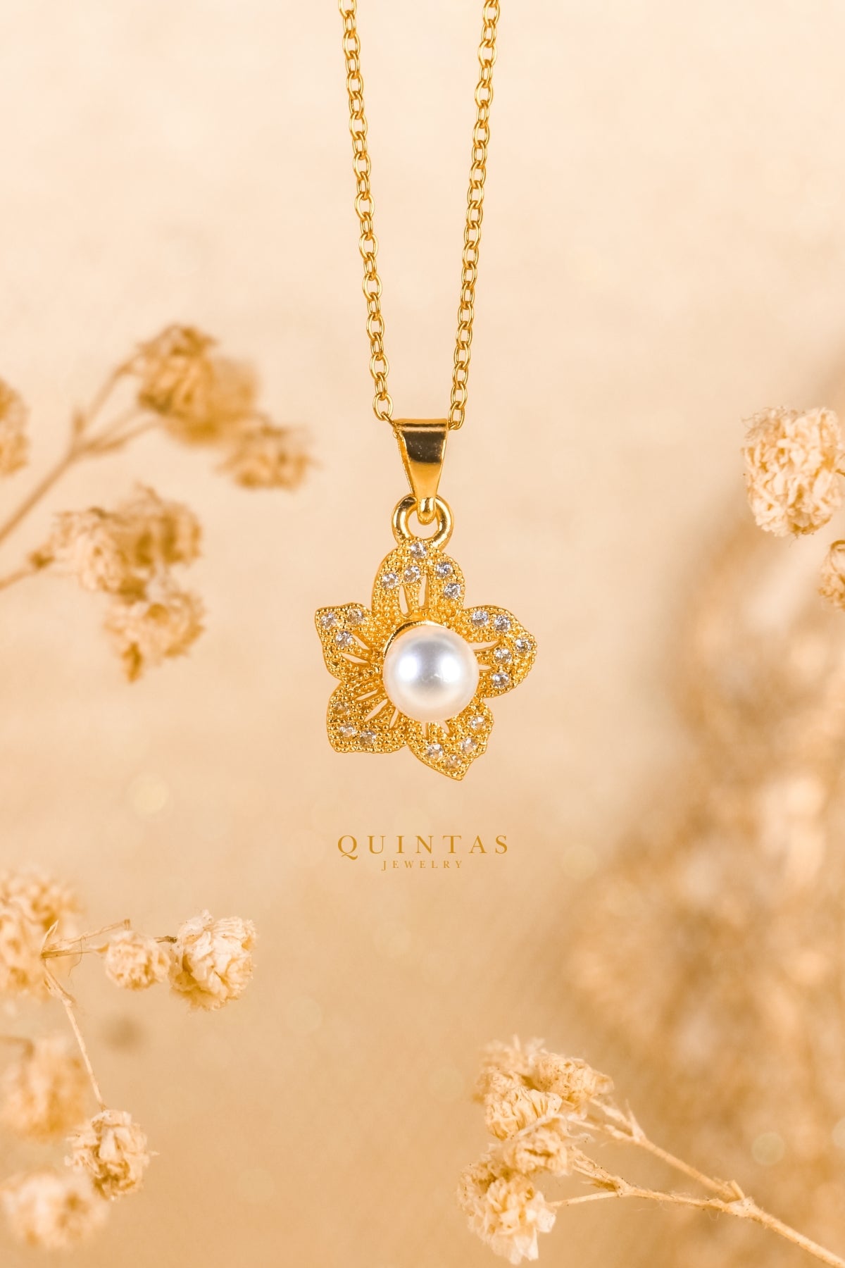 Lunara Flower Bloom Necklace