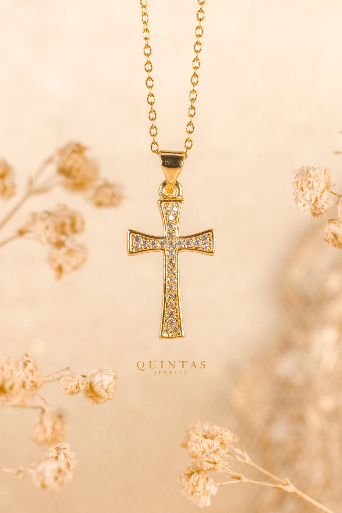 Zariel Cross Necklace