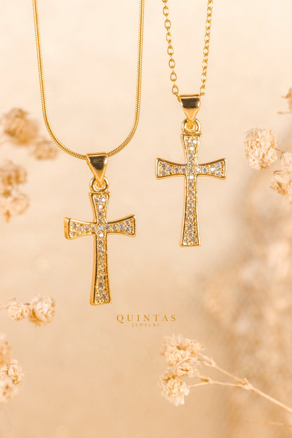 Zariel Cross Necklace