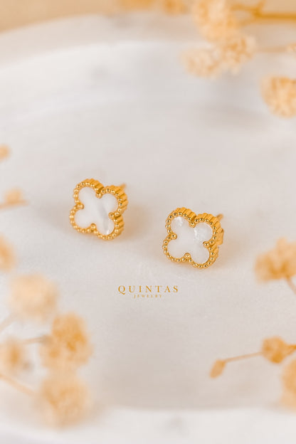 Clover Leaf Stud Earrings