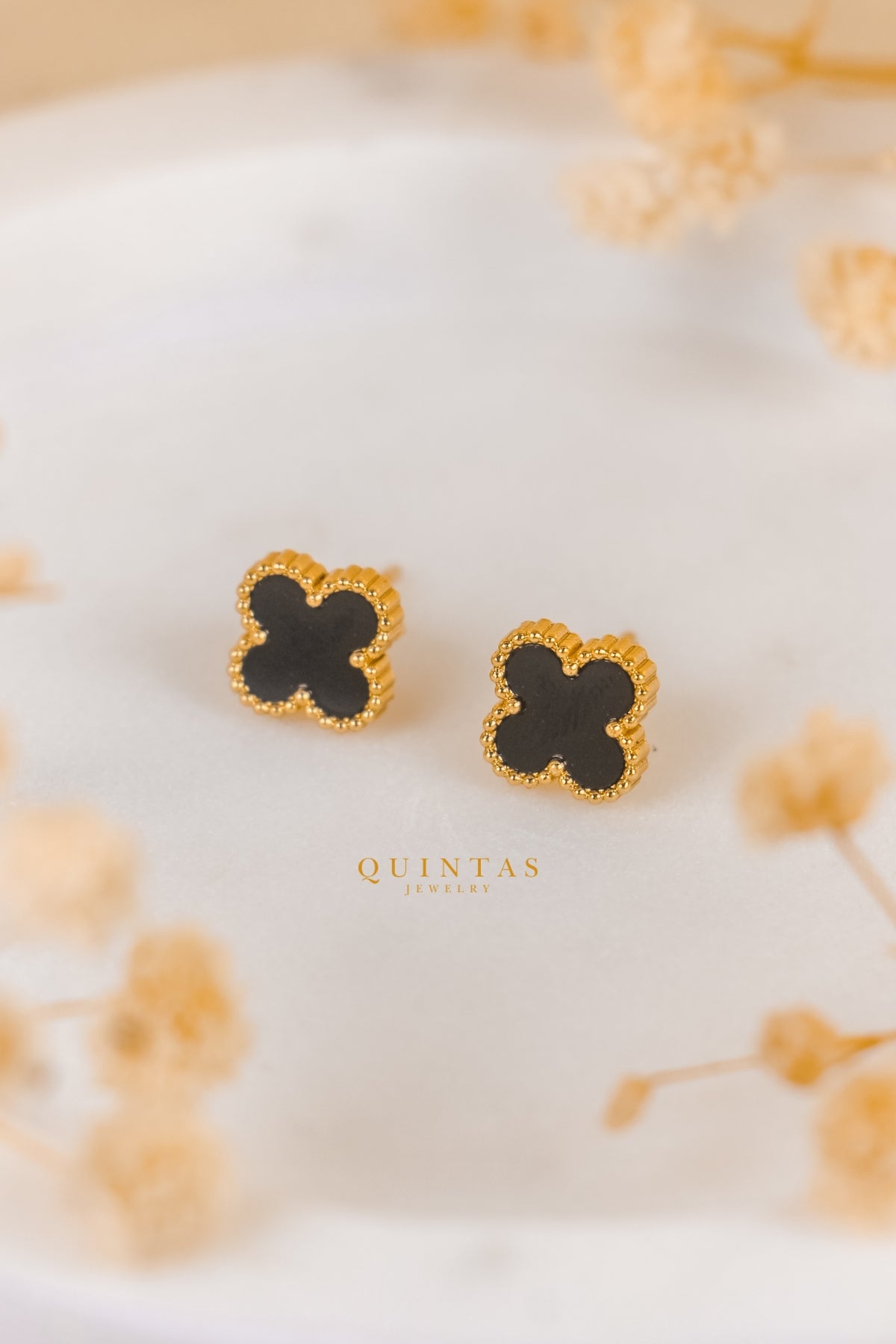 Clover Leaf Stud Earrings