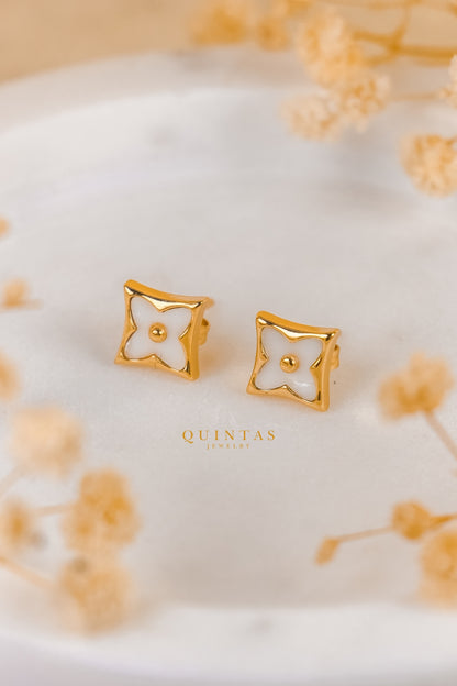 Marielle Clover Stud Earrings