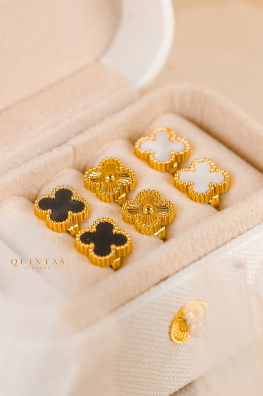 Clover Leaf Stud Earrings