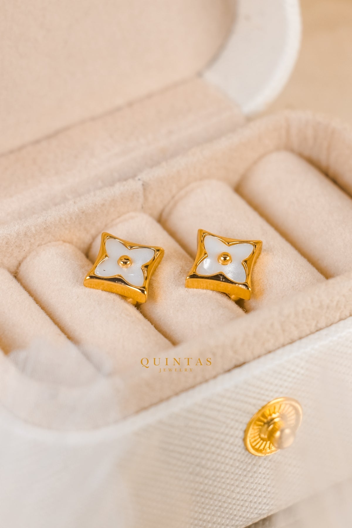 Marielle Clover Stud Earrings