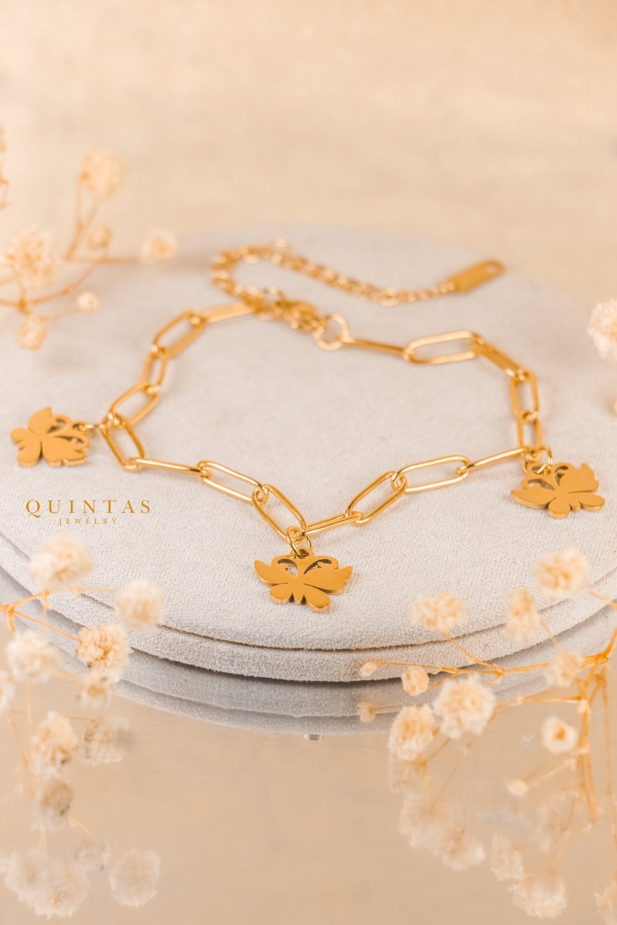 Lumière Butterfly Link Bracelet