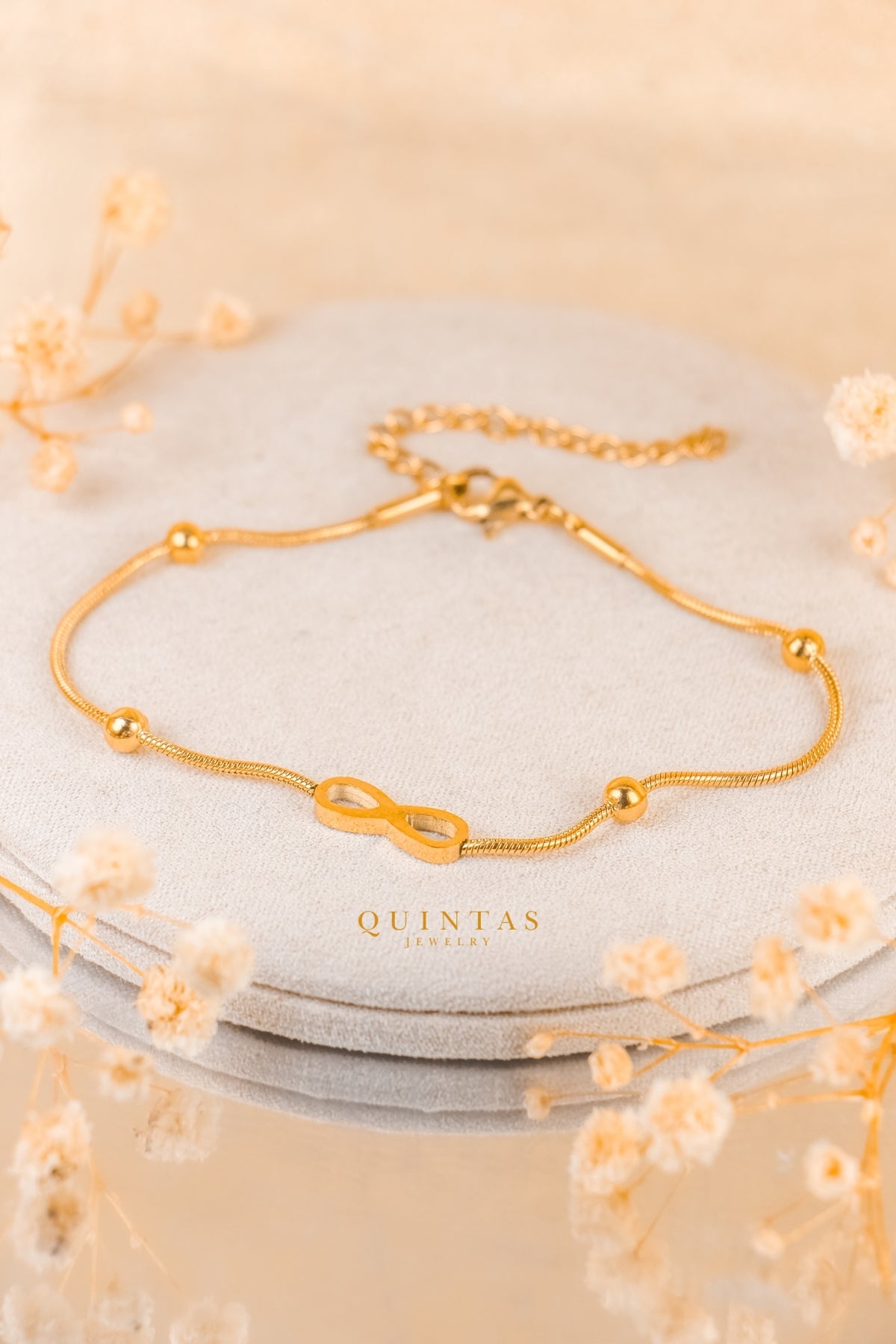 Infinity Bead Bracelet
