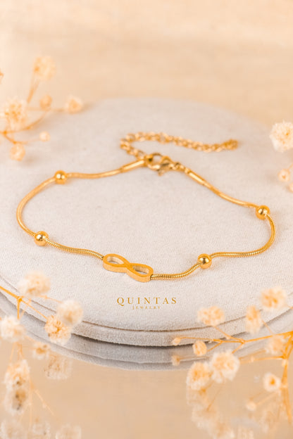 Infinity Bead Bracelet