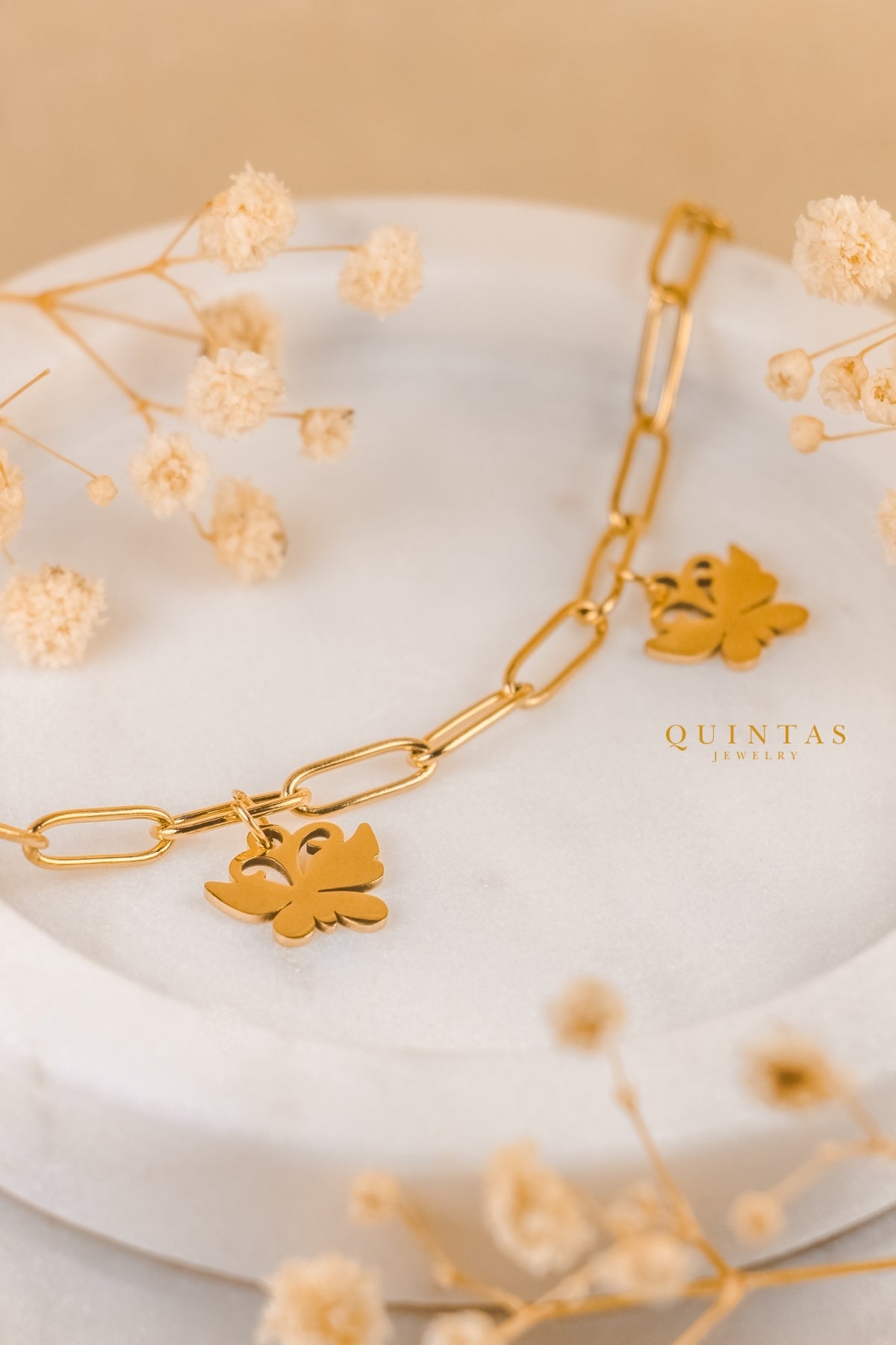 Lumière Butterfly Link Bracelet