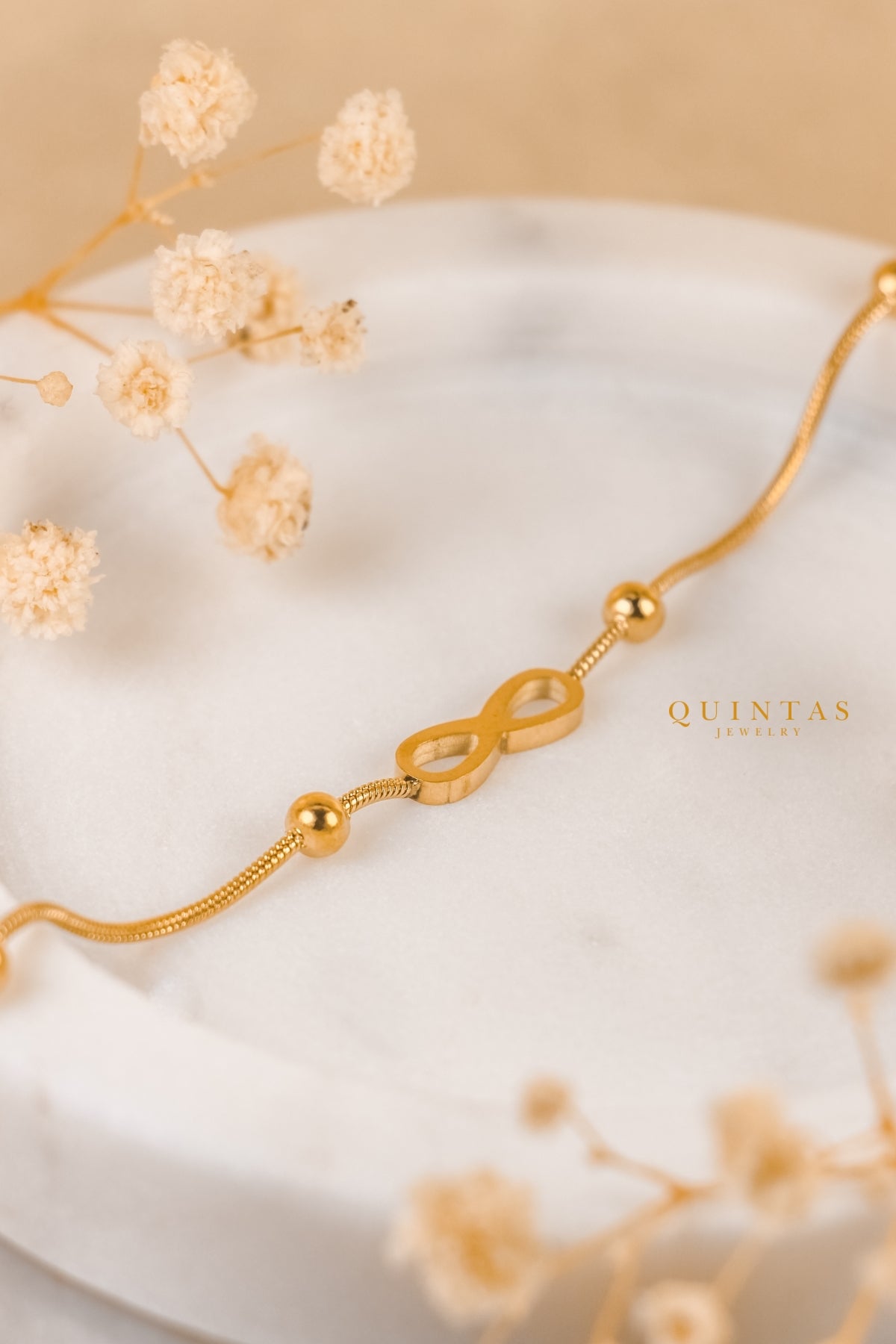 Infinity Bead Bracelet