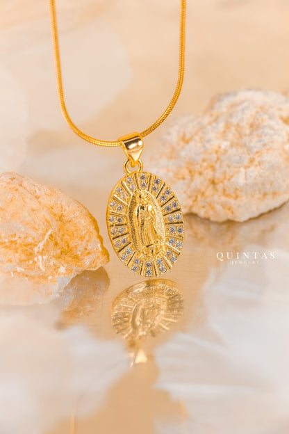 Maria Medallion Necklace