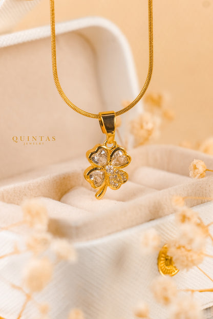 Clover Petal Necklace