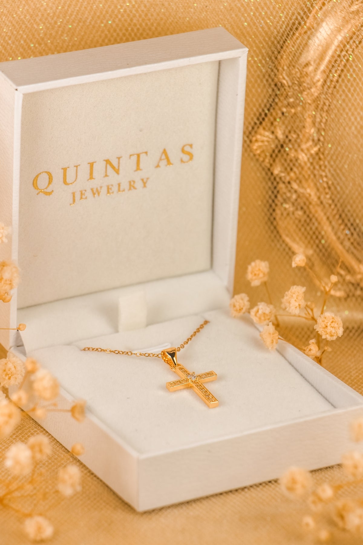 Elysian Cross Necklace