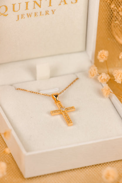 Elysian Cross Necklace