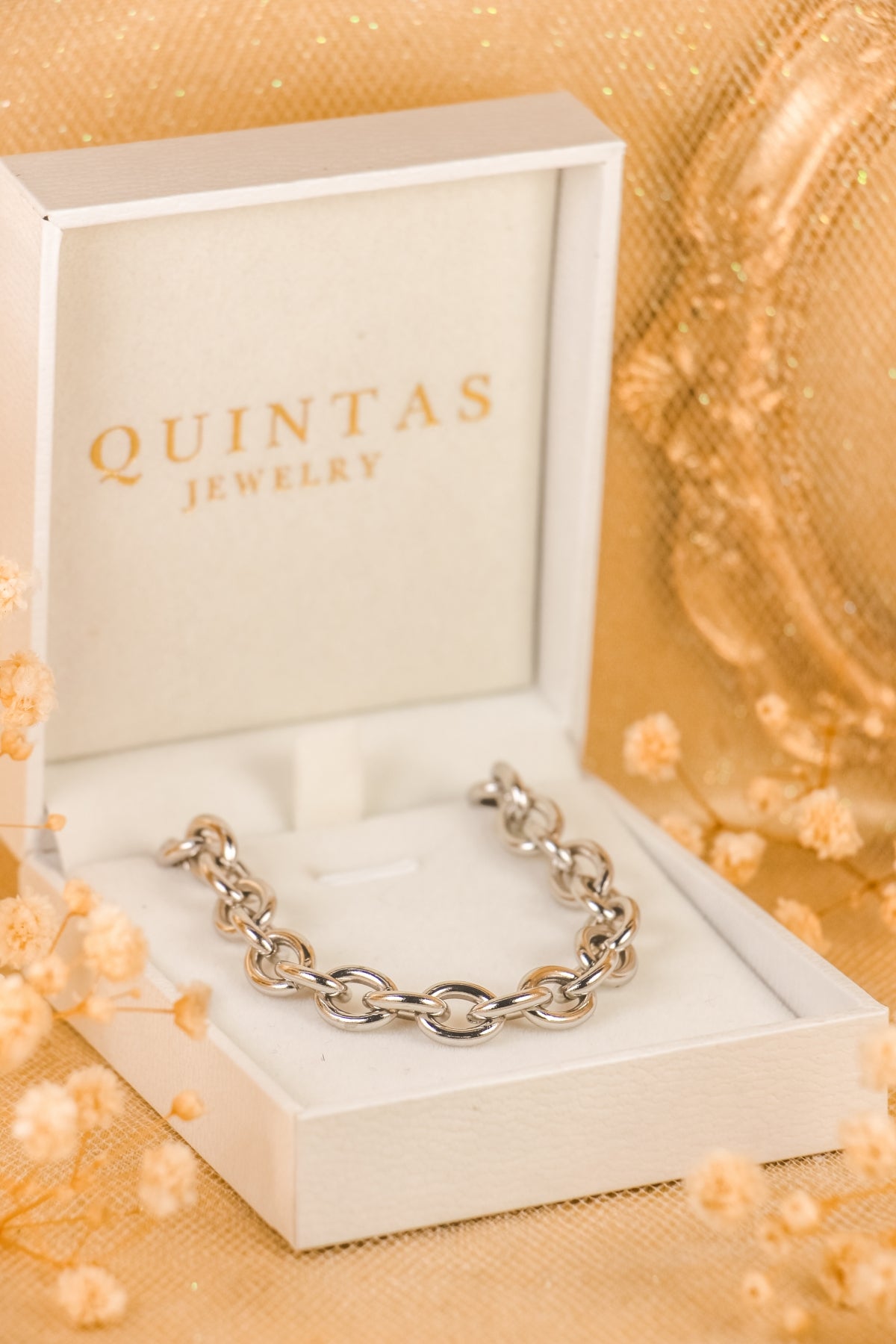 Silver Loop Bracelet