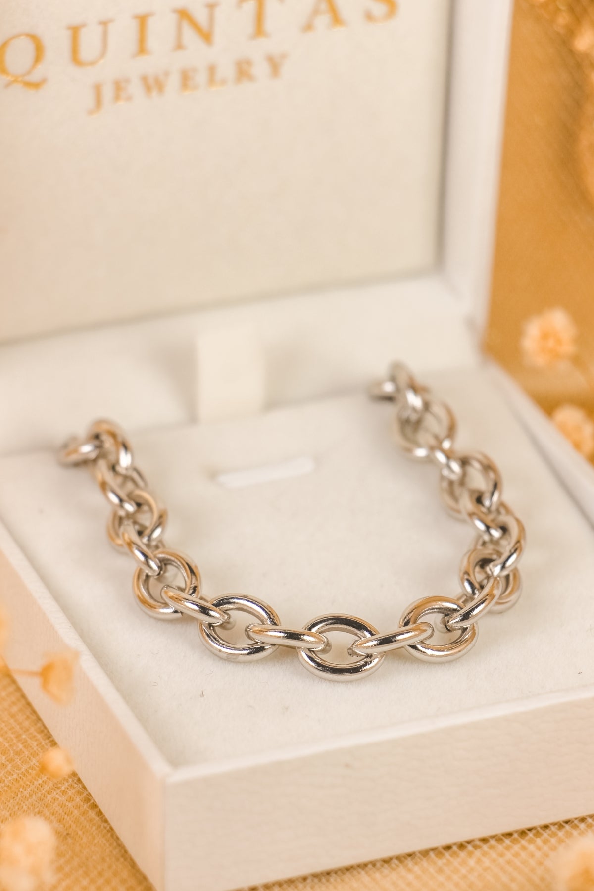 Silver Loop Bracelet