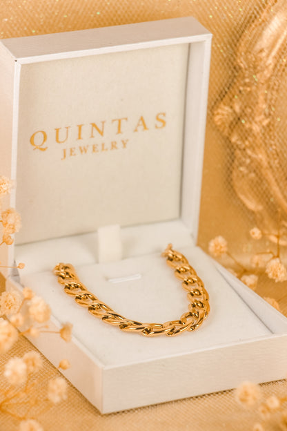 Gold Link Bracelet