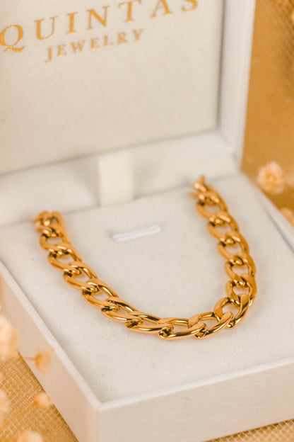 Gold Link Bracelet