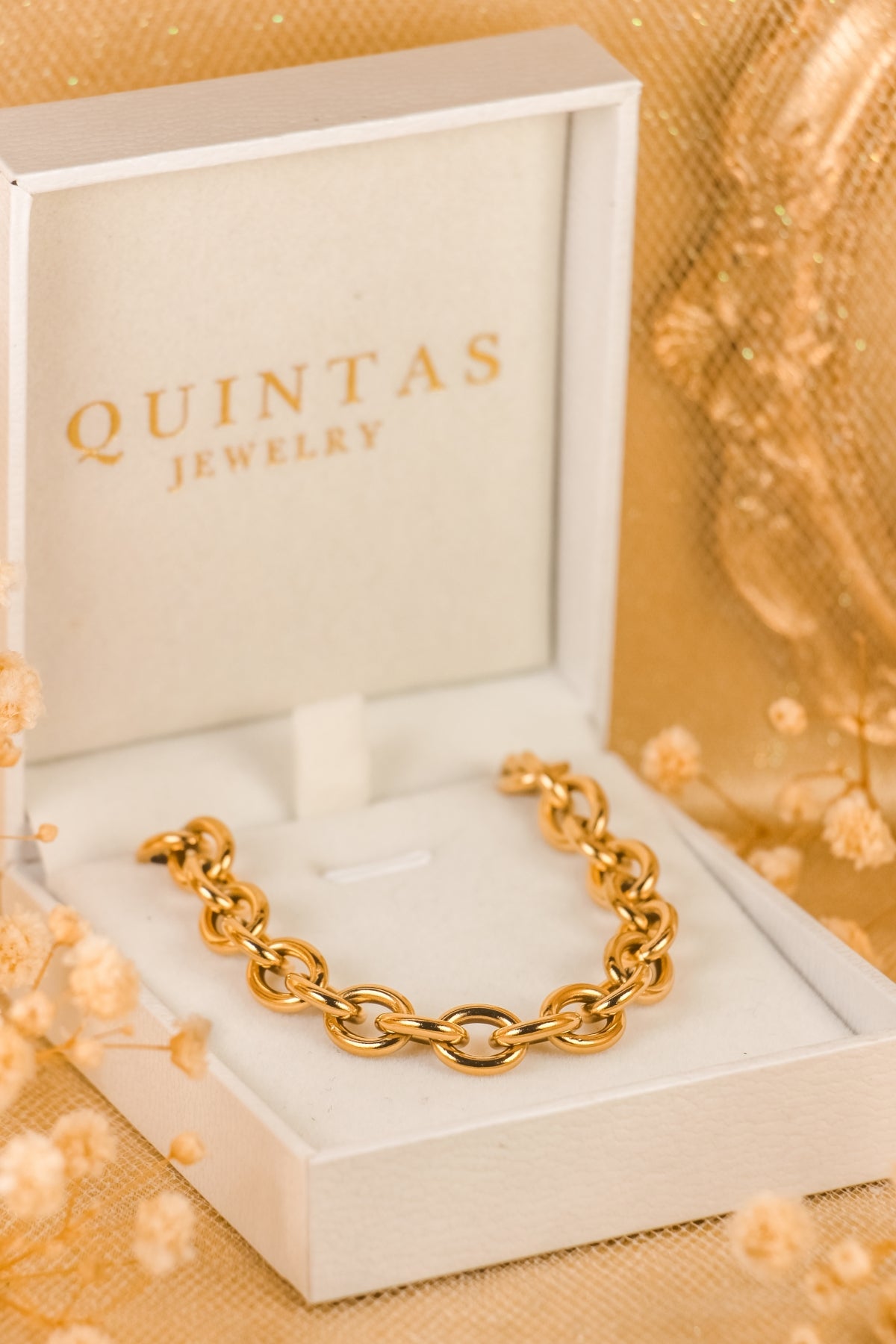 Golden Loop Bracelet