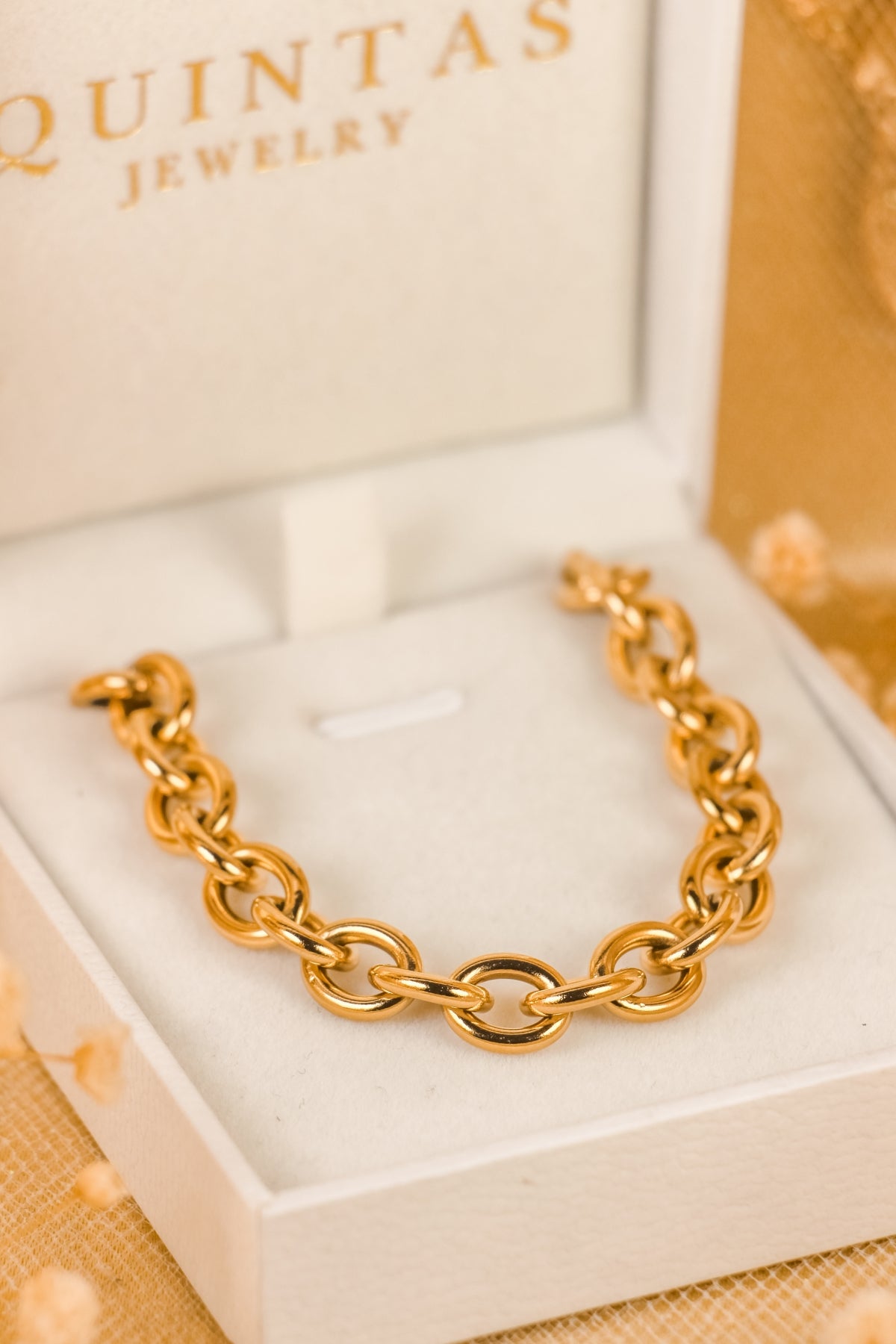 Golden Loop Bracelet